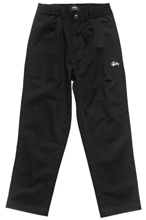 Stussy Womens Colfax High-Waisted Pants Black - JAUYF0753